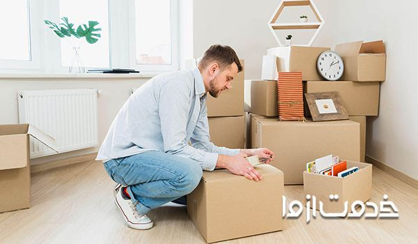 برچسب گذاری وسایل برای اسباب کشی