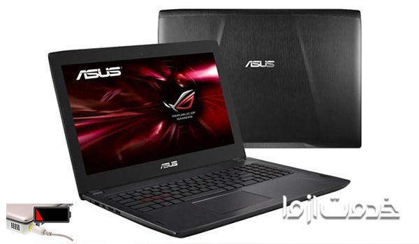 علت شارژ نشدن کامل باتری لپ تاپ asus
