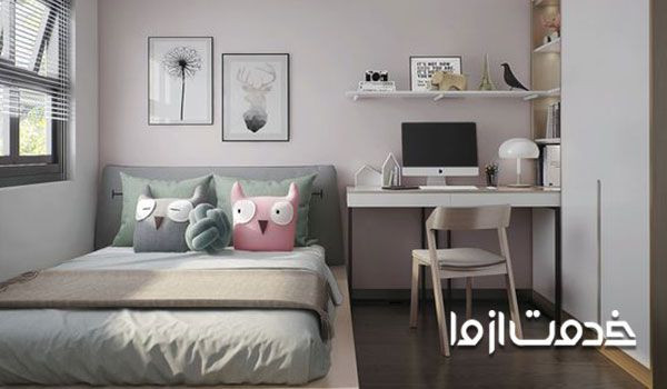 طراحی اتاق خواب ۱۲متری