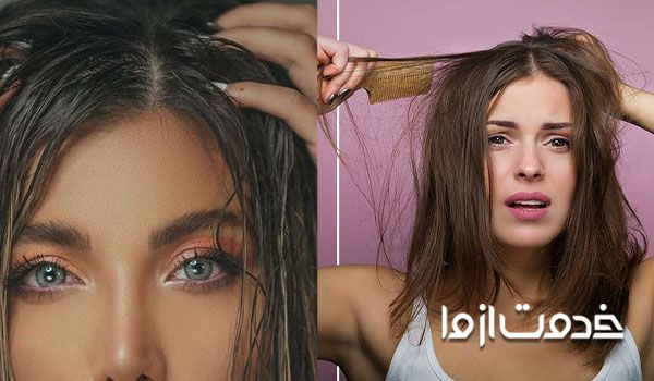 چربی موی سر و روشهای مقابله با آن
