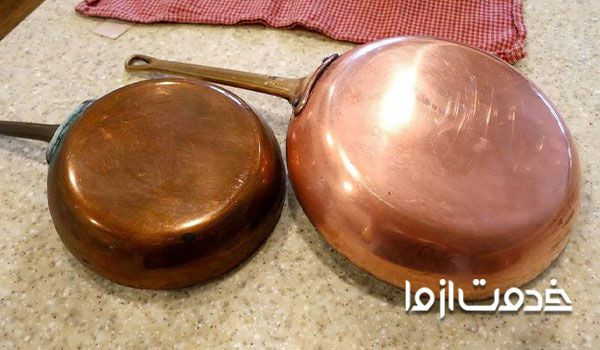 روغنهای گیاهی برای پولیش و برق انداختن ظروف مسی