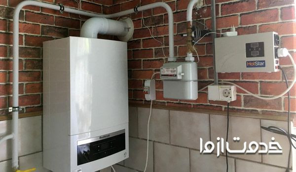 طریقه نصب دودکش پکیج ایران رادیاتور