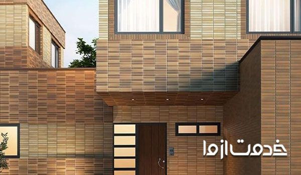 سرامیک طرح چوب برای نمای ساختمان