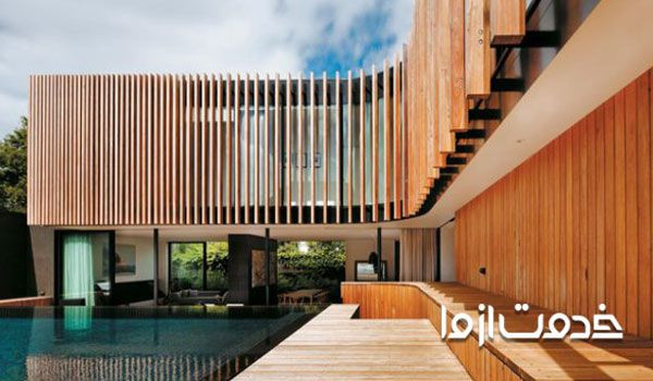 چوب ترموود در دکوراسیون داخلی
