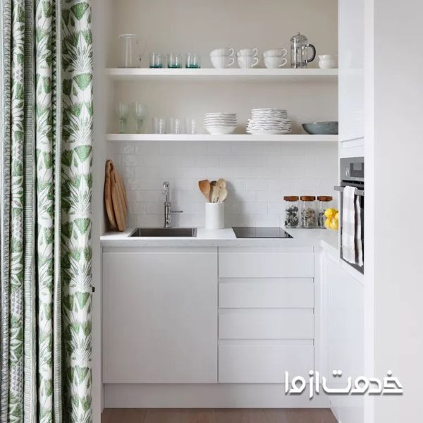 مدل کابینت جدید برای آشپزخانه کوچک