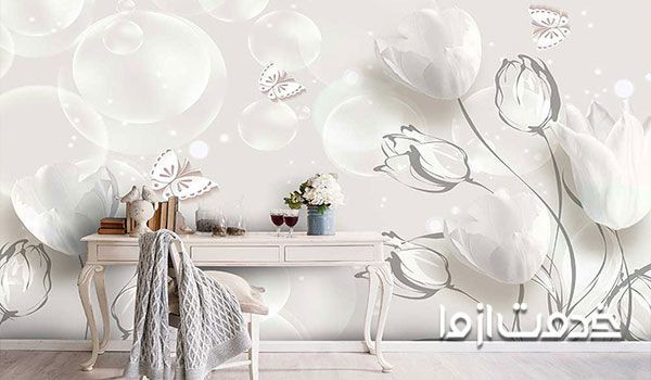انتخاب کاغذ دیواری برای فضاهای بزرگ