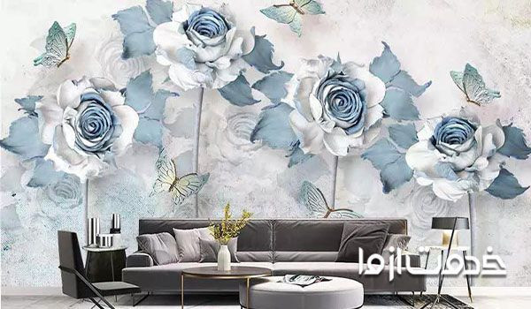 کاغذ دیواری پذیرایی بزرگ