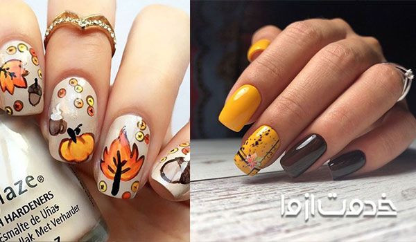 ژلیش ناخن پاییزی برای تمامی فصول
