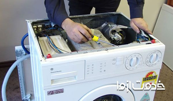 علائم نیم سوز شدن موتور ماشین لباسشویی