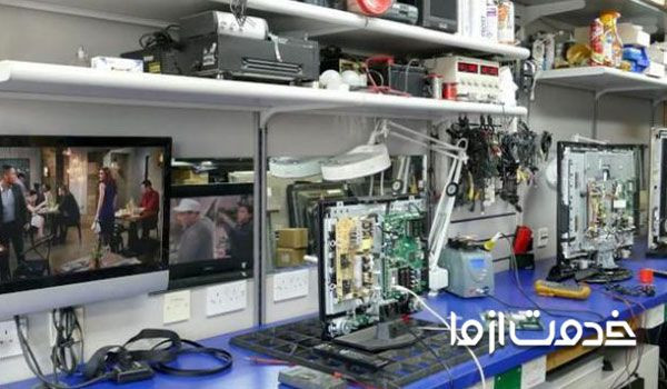 عیب یابی و تعمیر تلویزیون پروجکشن