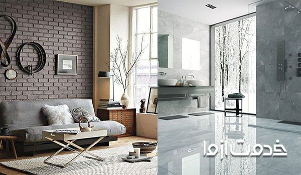 دیوار پوش سنگی در دکوراسیون داخلی