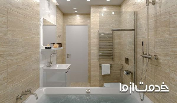 دیوار پوش سنگی تراورتن