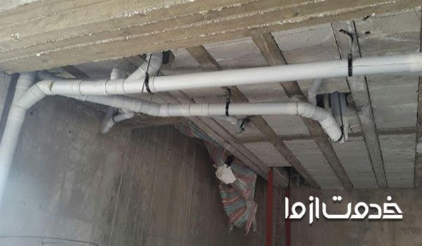 انتقال و حمل لوله پلیکای ساختمان برای نصب