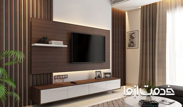 ایده برای ساخت میز تلویزیون