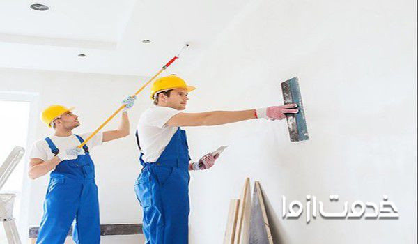 لیسه کشی سطوح قبل از رنگ آمیزی
