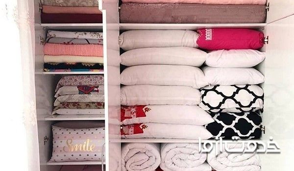 قفسه بندی کمد دیواری با عمق زیاد