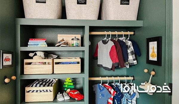 طبقه بندی کمد دیواری اتاق کودک