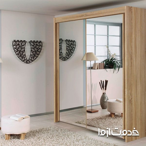 کمد دیواری آینه دار