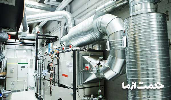 تنظیمات هواساز air handling unit