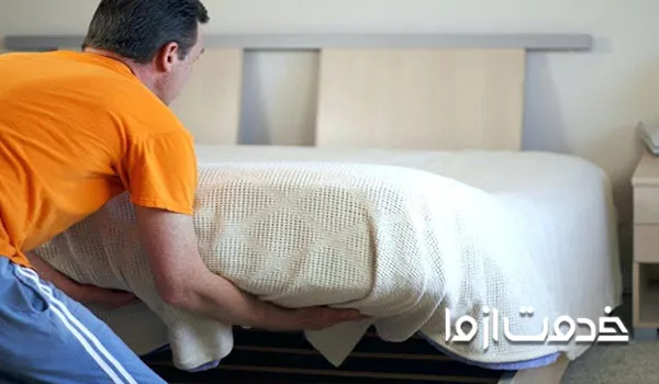 رفع سر و صدای تخت خواب  با تشک مناسب
