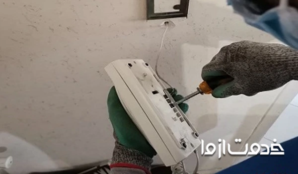 تعمیر دکمه‌های داخلی ایفون صوتی