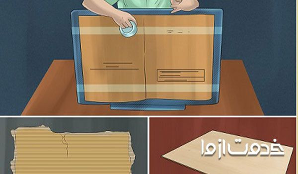 نحوه بسته بندی تلویزیون در اسباب کشی