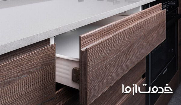 کابرد کابینت بدون دسته