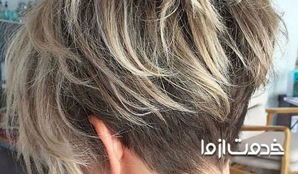 مدل موی کوتاه دخترانه - مدل کوتاهی مو پایه دار قارچی