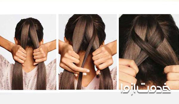 آموزش بافت مو تیغ ماهی