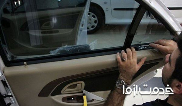 دودی کردن شیشه خودرو
