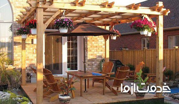 قیمت ساخت آلاچیق چوبی